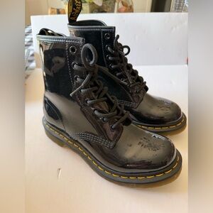 The Original Martens Airwair Women’s Black Parent Lace Up Boots Size 7, EU 38